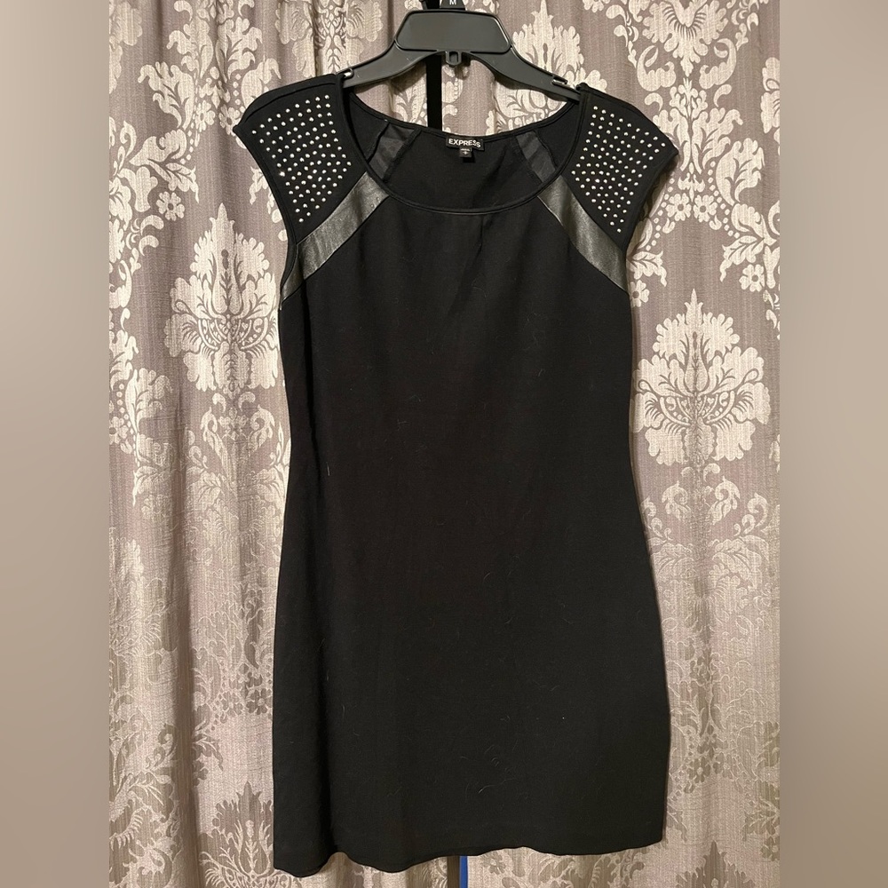 Black mini dress- Express